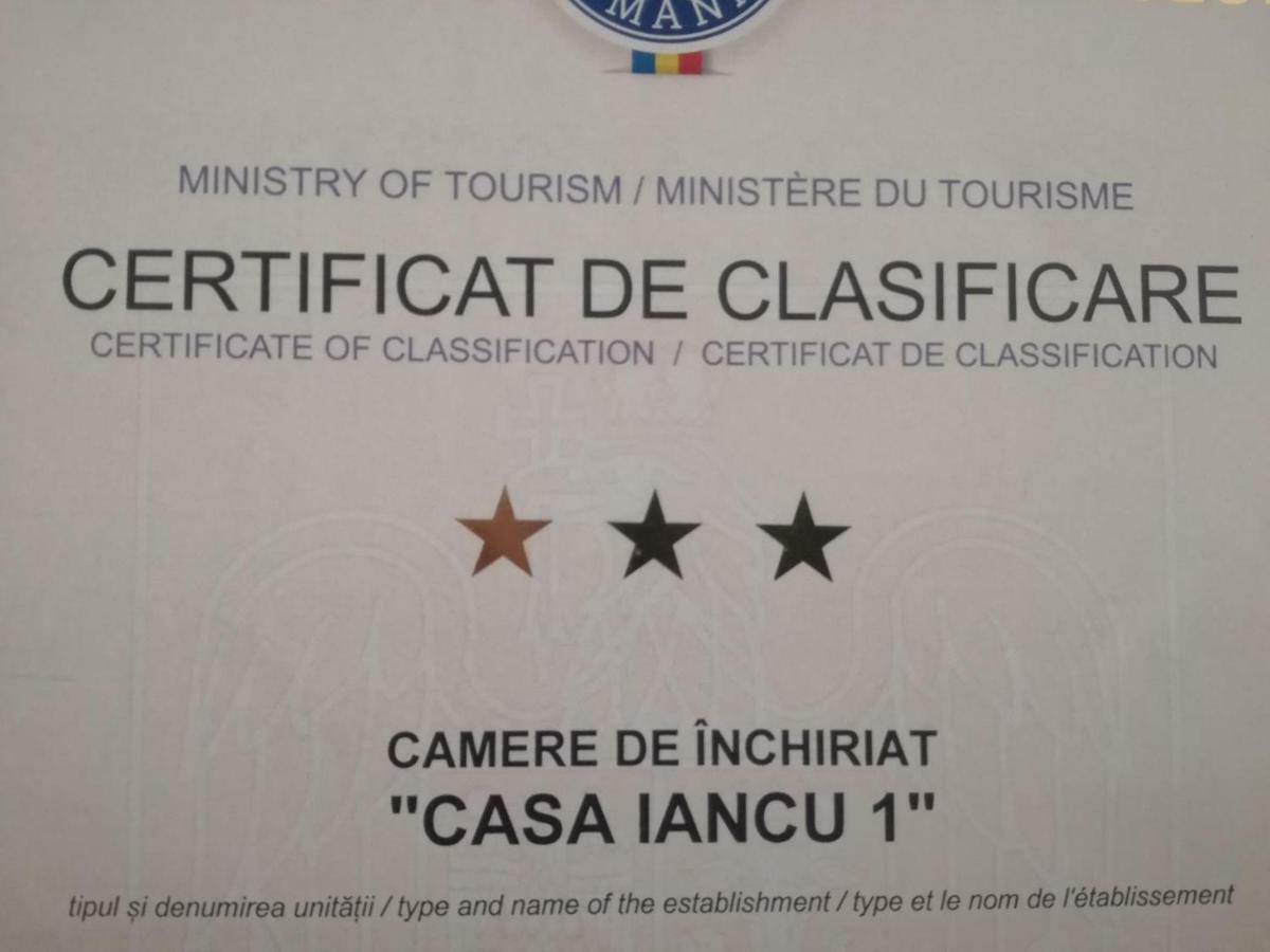 Hotel Casa Iancu à Jina Extérieur photo
